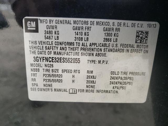 3GYFNCE32ES562055 - 2014 CADILLAC SRX PERFORMANCE COLLECTION Қара фото 13