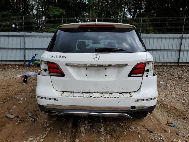 4JGDA5JBXGA745706 - 2016 MERCEDES-BENZ GLE 350 WHITE photo 6