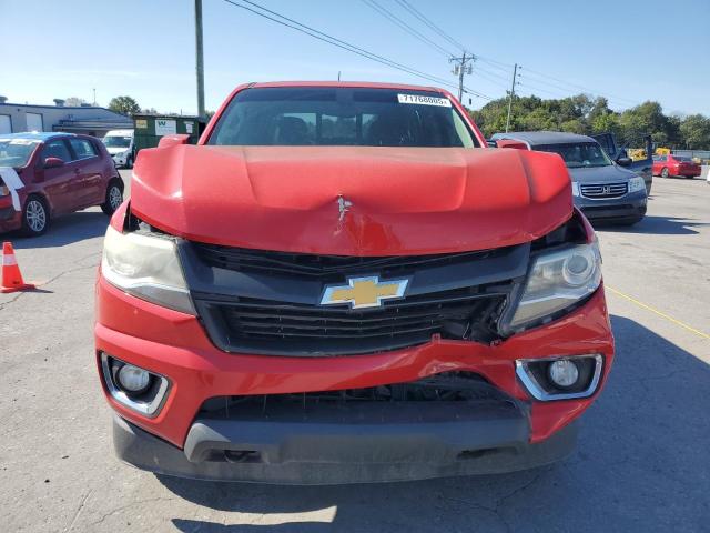 1GCGTDE37G1112525 - 2016 CHEVROLET COLORADO Z71 RED photo 5