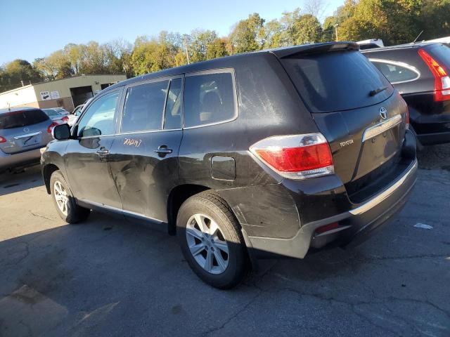 5TDBK3EH2DS263533 - 2013 TOYOTA HIGHLANDER BASE BLACK photo 2