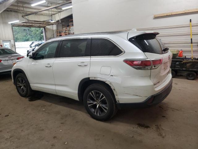 5TDJKRFH7GS299008 - 2016 TOYOTA HIGHLANDER XLE Ağ foto 2