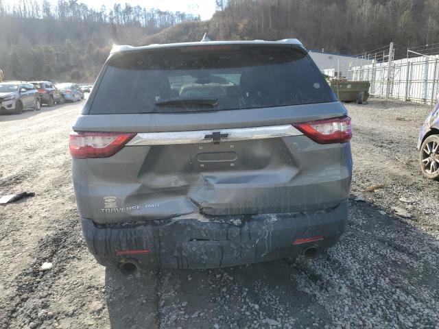 1GNEVFKW4LJ302716 - 2020 CHEVROLET TRAVERSE LS GRAY photo 6