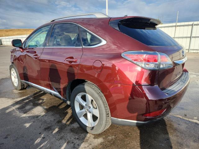 2T2BK1BA0EC247039 - 2014 LEXUS RX 350 BASE BURGUNDY photo 2