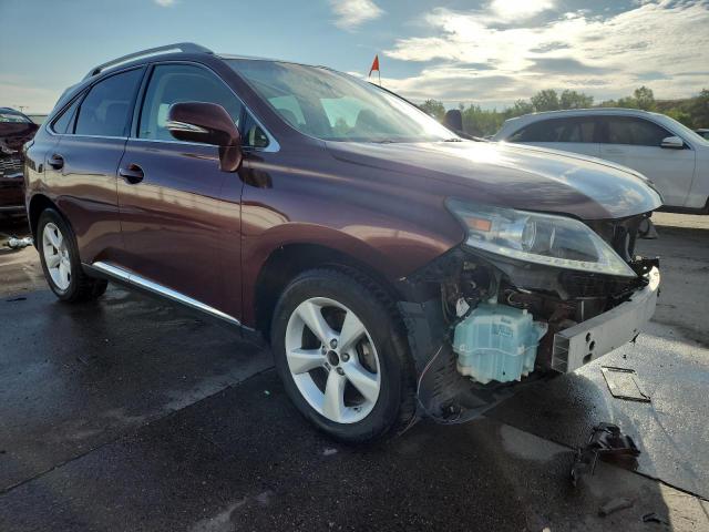 2T2BK1BA0EC247039 - 2014 LEXUS RX 350 BASE BURGUNDY photo 4