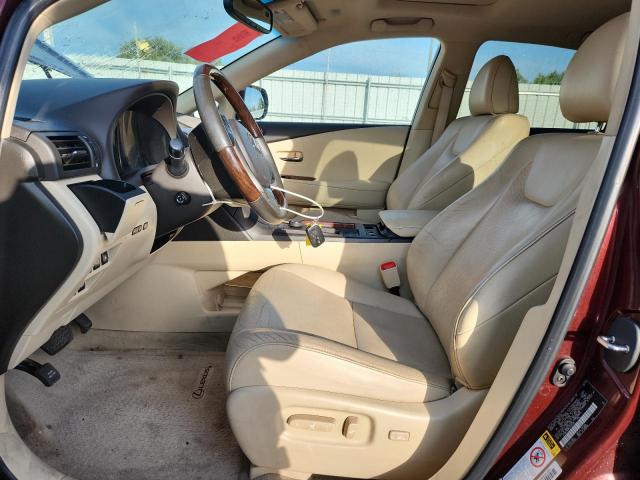 2T2BK1BA0EC247039 - 2014 LEXUS RX 350 BASE BURGUNDY photo 7