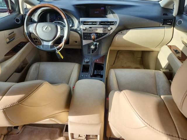 2T2BK1BA0EC247039 - 2014 LEXUS RX 350 BASE BURGUNDY photo 8