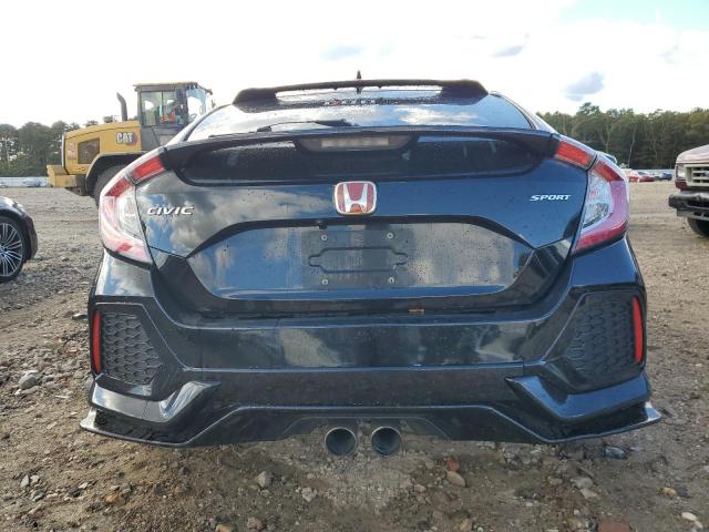 SHHFK7H4XJU403828 - 2018 HONDA CIVIC SPORT შავი ფოტო 6