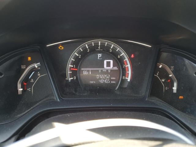 SHHFK7H4XJU403828 - 2018 HONDA CIVIC SPORT შავი ფოტო 9