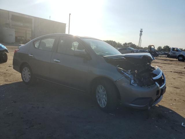 3N1CN7AP8KL814960 - 2019 NISSAN VERSA S GRAY photo 4