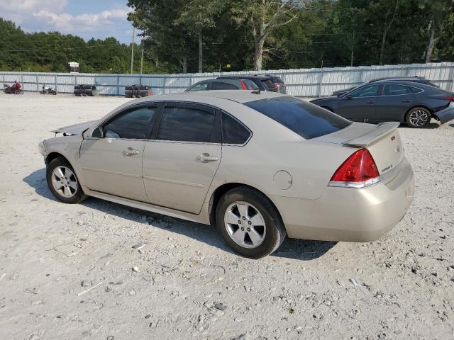 2G1WB5EK7A1200481 - 2010 CHEVROLET IMPALA LT ذهبي صورة 2