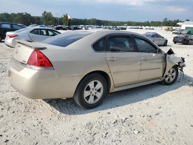 2G1WB5EK7A1200481 - 2010 CHEVROLET IMPALA LT ذهبي صورة 3