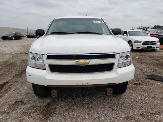 1GNFK13049R236981 - 2009 CHEVROLET TAHOE K1500 LS WHITE photo 5