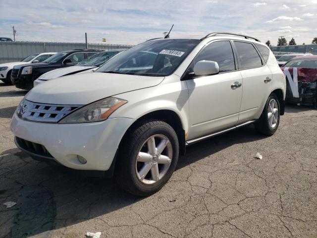 JN8AZ08W84W309094 - 2004 NISSAN MURANO SL WHITE photo 1