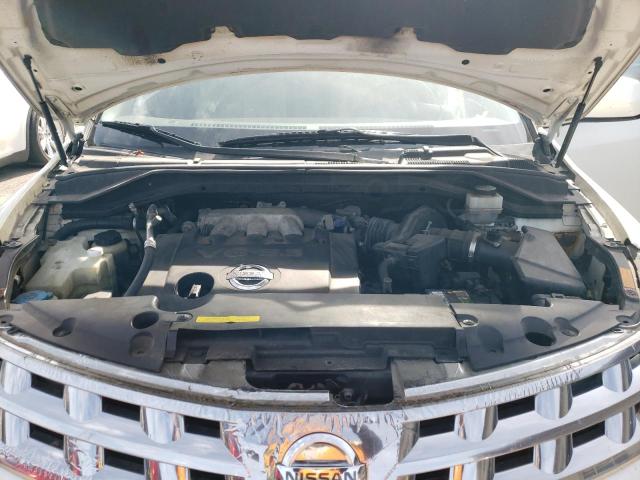 JN8AZ08W84W309094 - 2004 NISSAN MURANO SL WHITE photo 12