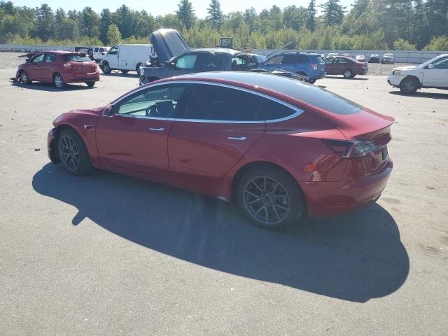 5YJ3E1EB0KF497134 - 2019 TESLA MODEL 3 Rojo foto 2