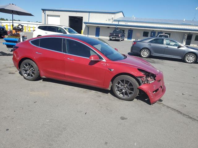 5YJ3E1EB0KF497134 - 2019 TESLA MODEL 3 Rojo foto 4