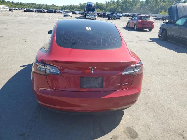 5YJ3E1EB0KF497134 - 2019 TESLA MODEL 3 Rojo foto 6