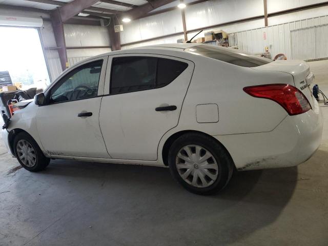 3N1CN7AP5EL868009 - 2014 NISSAN VERSA S WHITE photo 2