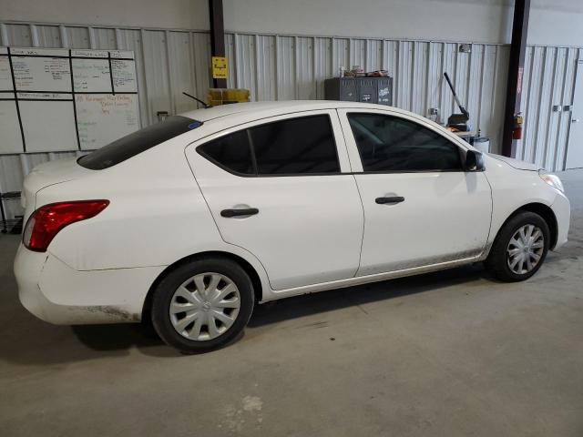 3N1CN7AP5EL868009 - 2014 NISSAN VERSA S WHITE photo 3