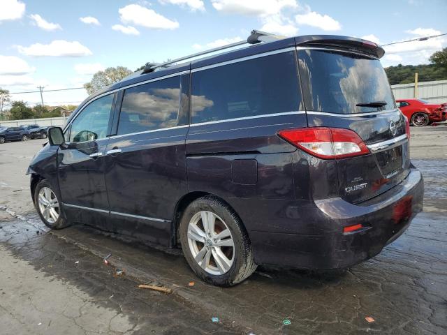 JN8AE2KP5B9010537 - 2011 NISSAN QUEST S BLACK photo 2