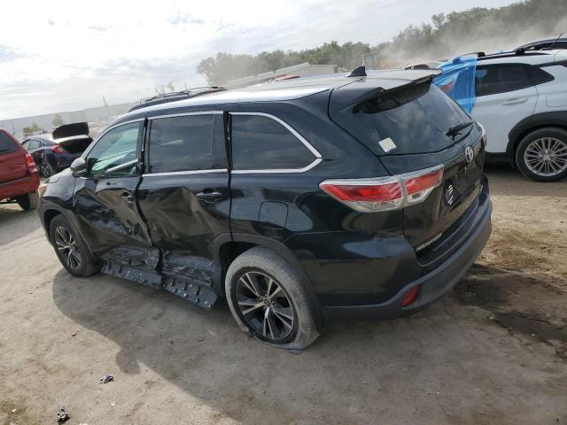 5TDJKRFHXGS266391 - 2016 TOYOTA HIGHLANDER XLE BLACK photo 2