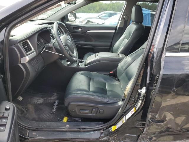 5TDJKRFHXGS266391 - 2016 TOYOTA HIGHLANDER XLE BLACK photo 7