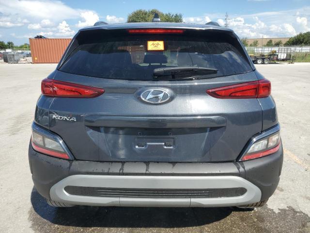 KM8K62AB8NU874238 - 2022 HYUNDAI KONA SEL GRAY photo 6