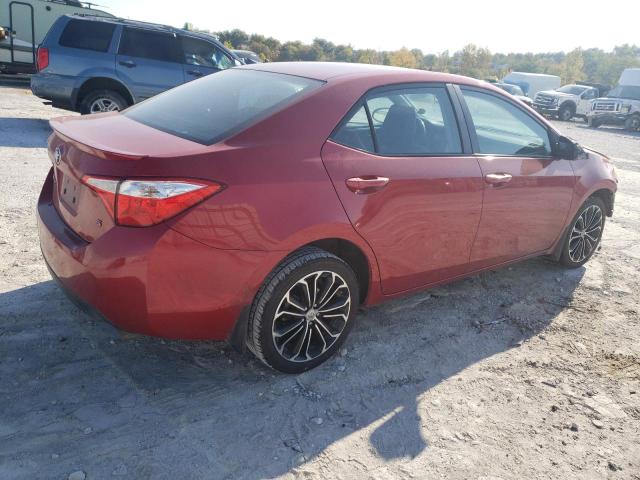 2T1BURHE0GC673775 - 2016 TOYOTA COROLLA L RED photo 3