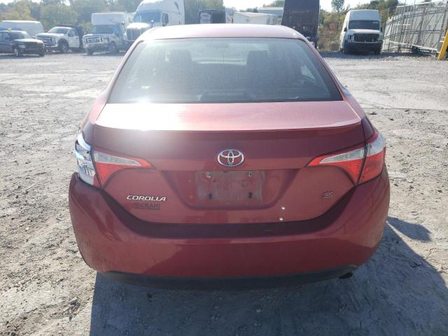 2T1BURHE0GC673775 - 2016 TOYOTA COROLLA L RED photo 6