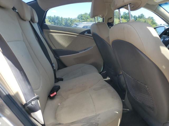 KMHCT4AE5DU556711 - 2013 HYUNDAI ACCENT GLS ბეჟი ფოტო 10