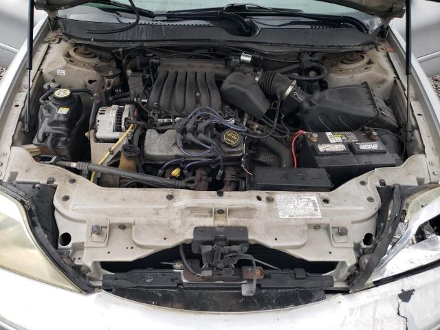 1MEFM50U23A608078 - 2003 MERCURY SABLE GS SILVER photo 11