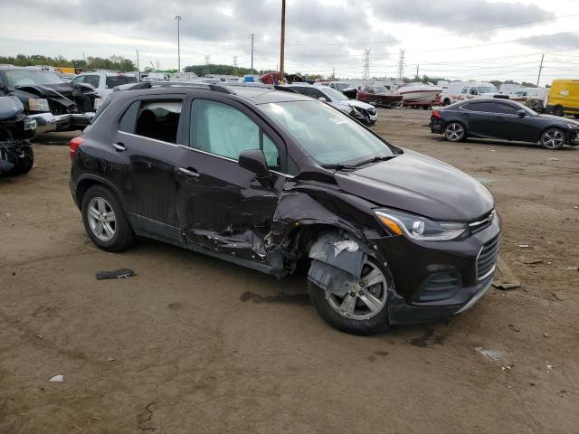 KL7CJLSB7LB350757 - 2020 CHEVROLET TRAX 1LT BURGUNDY photo 4