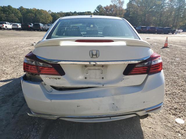 1HGCR2F84GA001850 - 2016 HONDA ACCORD EXL WHITE photo 6