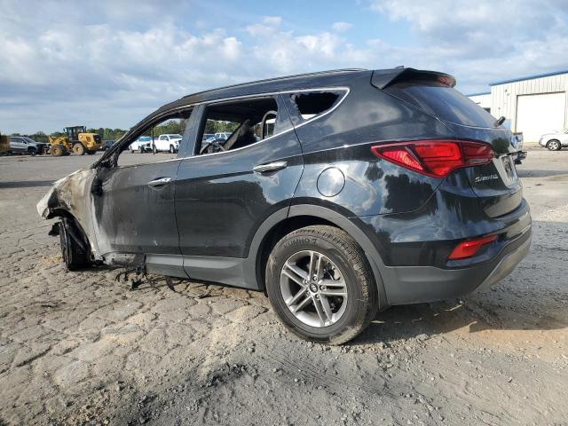 5NMZU3LB8JH064220 - 2018 HYUNDAI SANTA FE S შავი ფოტო 2