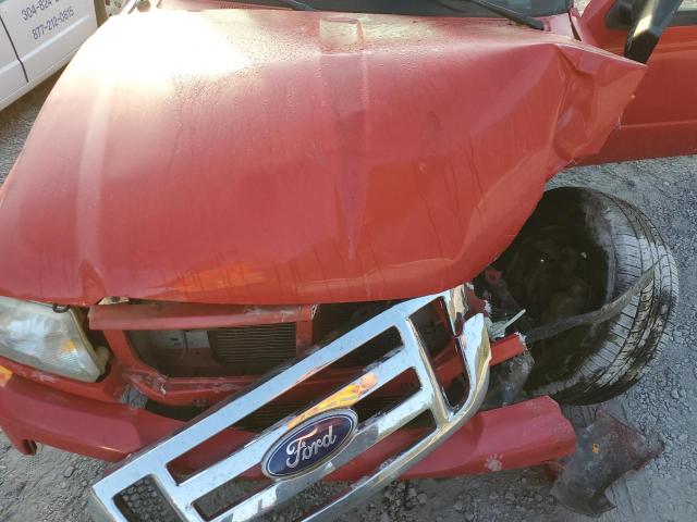 1FTKR1AD9APA61569 - 2010 FORD RANGER RED photo 11