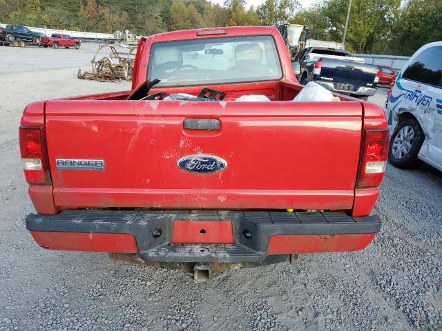 1FTKR1AD9APA61569 - 2010 FORD RANGER RED photo 6