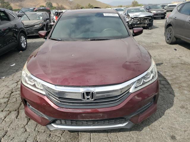 1HGCR2F57GA168368 - 2016 HONDA ACCORD SPORT Бордовый фото 5