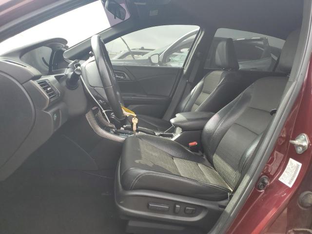 1HGCR2F57GA168368 - 2016 HONDA ACCORD SPORT Бордовый фото 7