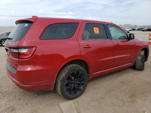 1C4RDJDG4KC821001 - 2019 DODGE DURANGO GT RED photo 3