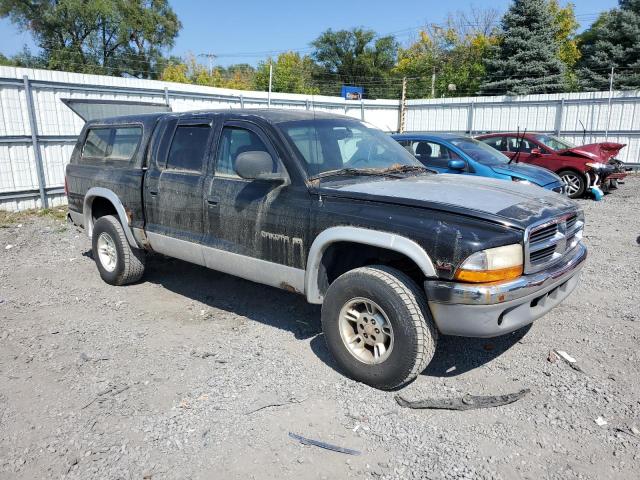 1B7HG2AZ1YS724447 - 2000 DODGE DAKOTA QUAD BLACK photo 4