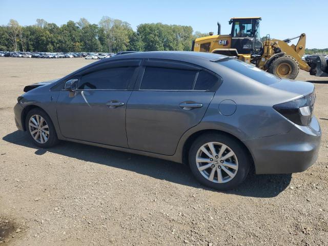2HGFB2F84CH606139 - 2012 HONDA CIVIC EX GRAY photo 2