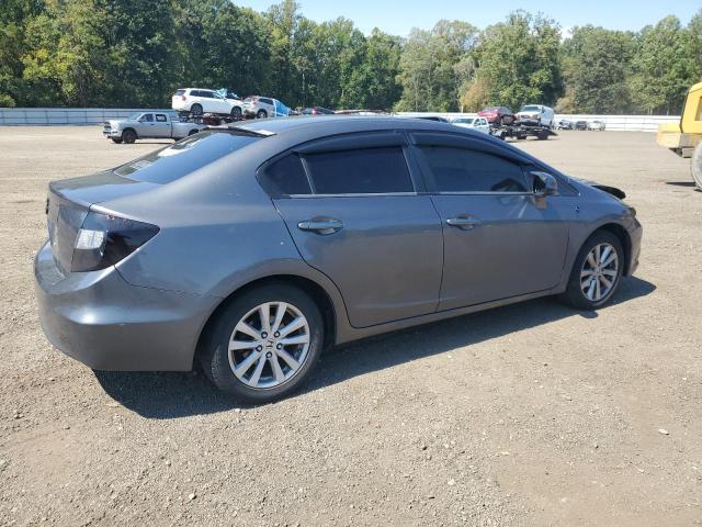 2HGFB2F84CH606139 - 2012 HONDA CIVIC EX GRAY photo 3