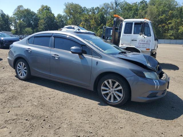 2HGFB2F84CH606139 - 2012 HONDA CIVIC EX GRAY photo 4