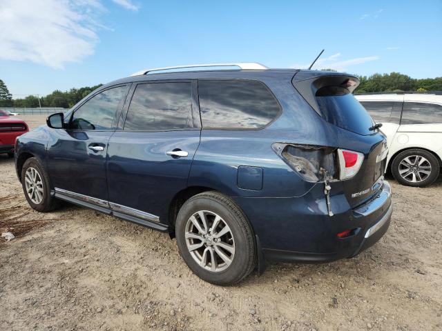 5N1AR2MN6FC716111 - 2015 NISSAN PATHFINDER S BLUE photo 2
