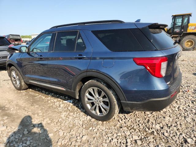 1FMSK8DH5LGC24809 - 2020 FORD EXPLORER XLT 蓝色 照片 2