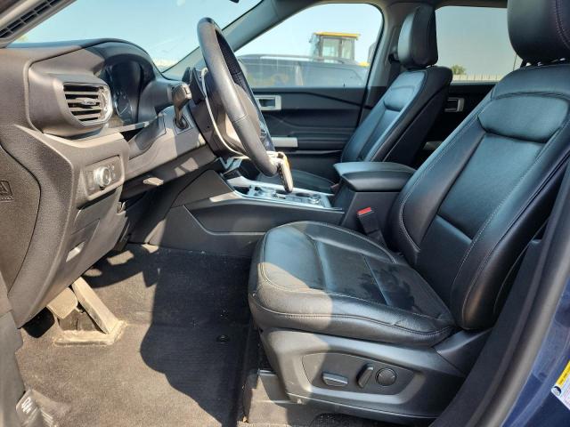 1FMSK8DH5LGC24809 - 2020 FORD EXPLORER XLT 蓝色 照片 7