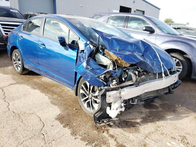 19XFB2F88FE067863 - 2015 HONDA CIVIC EX BLUE photo 4