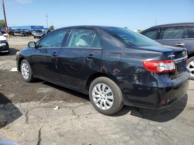 5YFBU4EE1CP053857 - 2012 TOYOTA COROLLA BASE BLACK photo 2