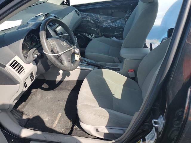 5YFBU4EE1CP053857 - 2012 TOYOTA COROLLA BASE BLACK photo 7