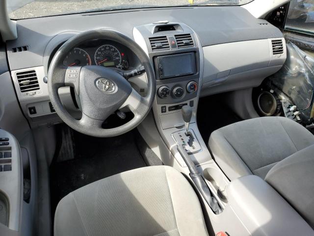 5YFBU4EE1CP053857 - 2012 TOYOTA COROLLA BASE BLACK photo 8